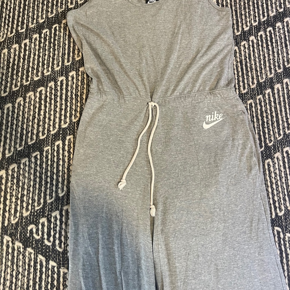 Women’s grey Nike jumpsuit romper